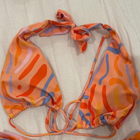 Vibrant Multicolor Bikini Set - Picture 2 of 6